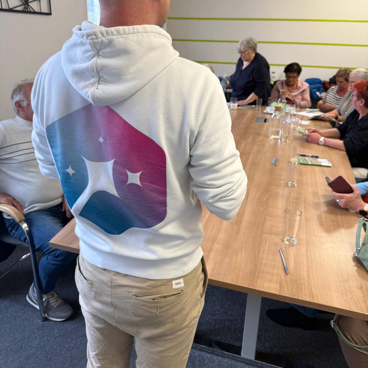 Workshop participants sharing success stories